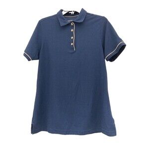 MEN'S FOOD LION Employee Polo Shirt Blue  Large Short Sleeve